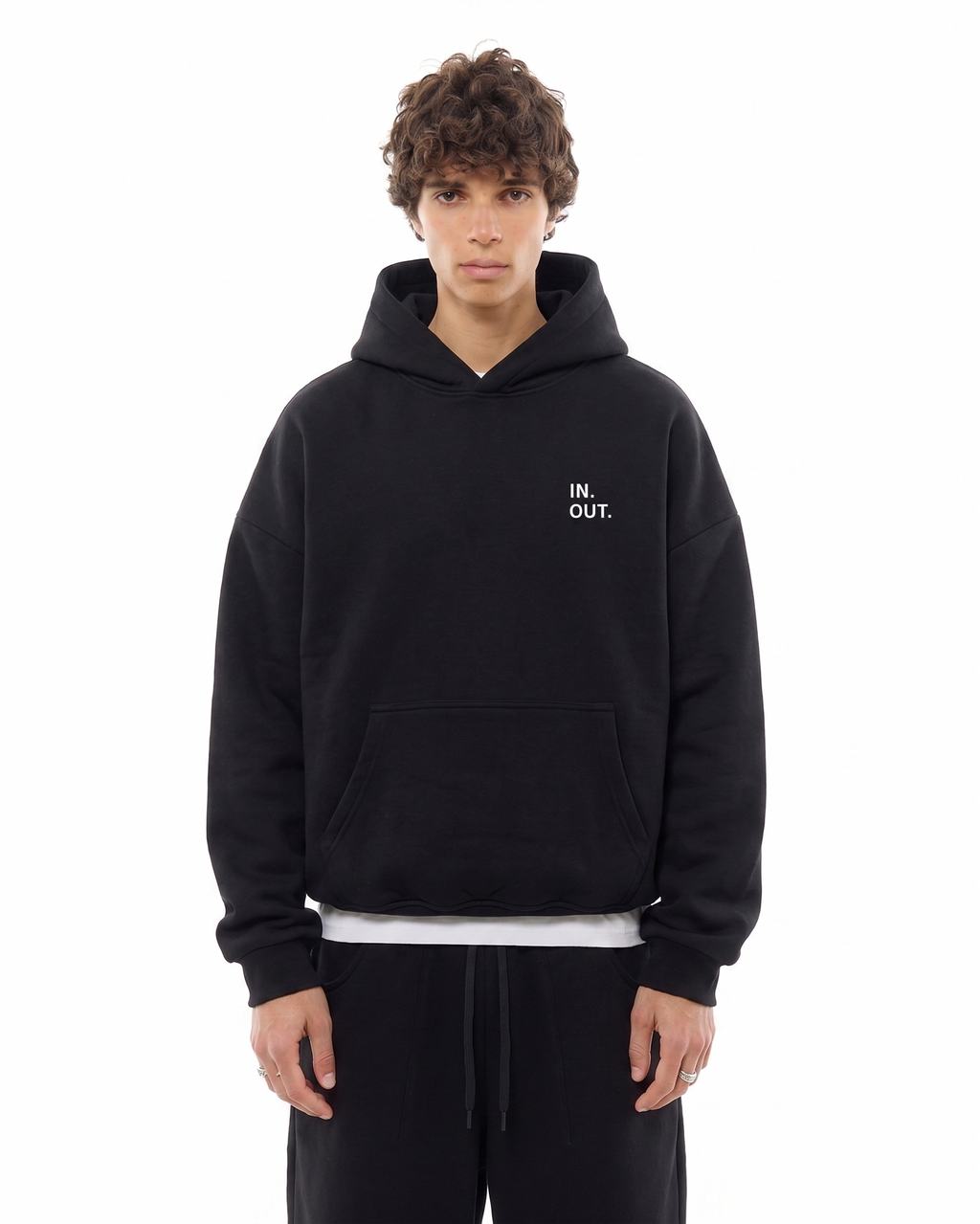 NWAR HOODIE LONG SLEEVE " IN.OUT. "