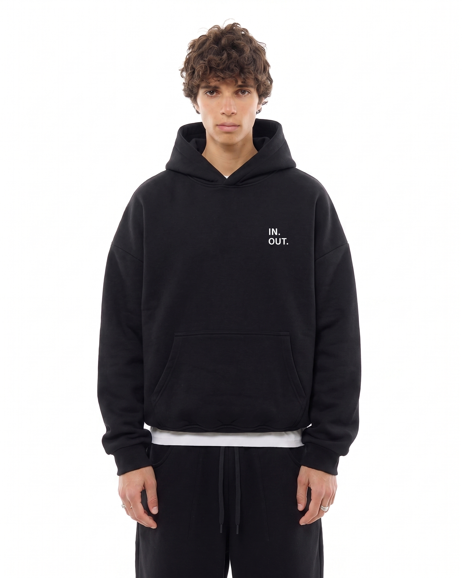 NWAR HOODIE LONG SLEEVE " IN.OUT. "