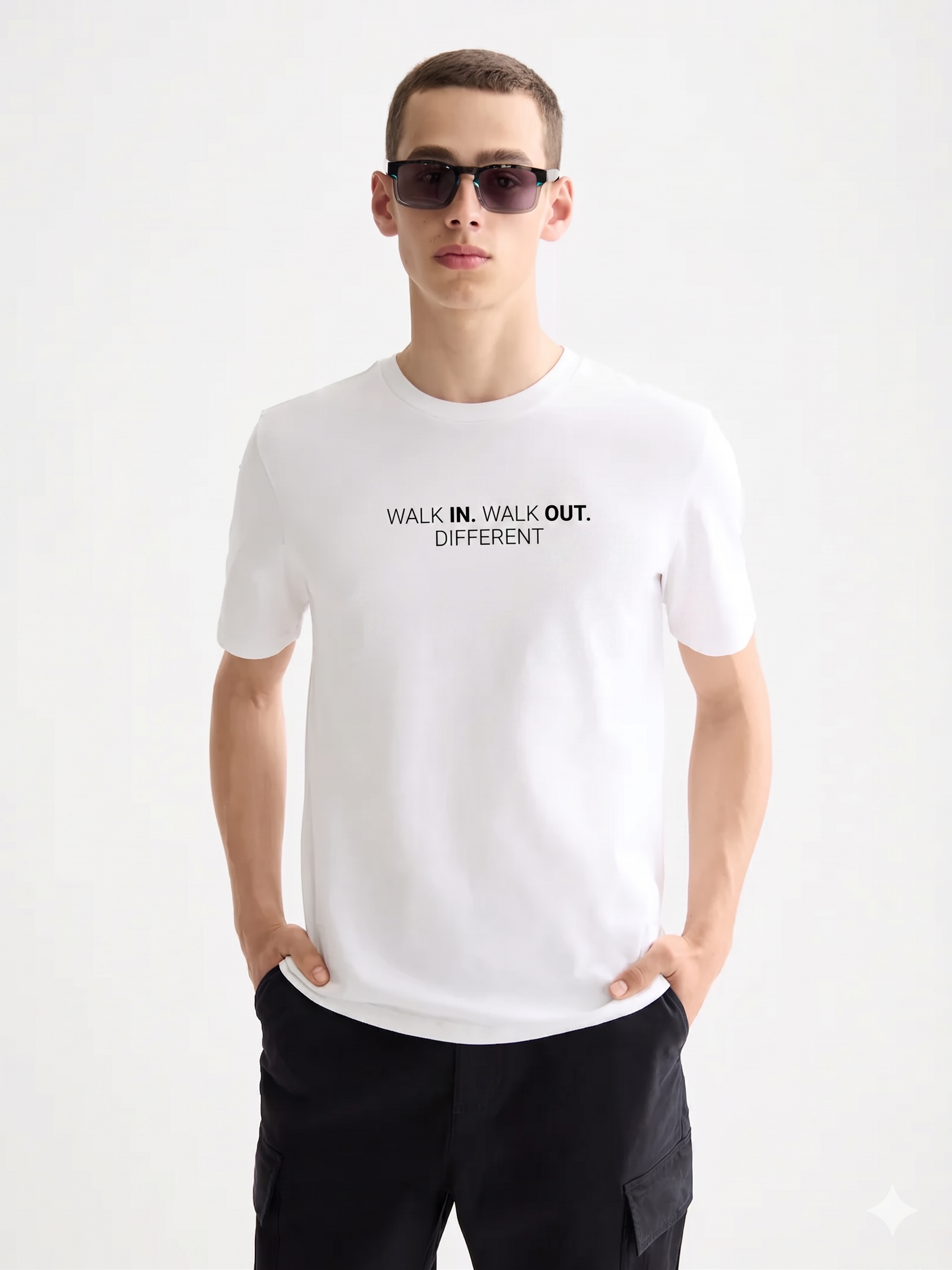 NWAR T-SHIRT SHORT SLEEVE " WALK IN WALK OUT DIFFERENT "