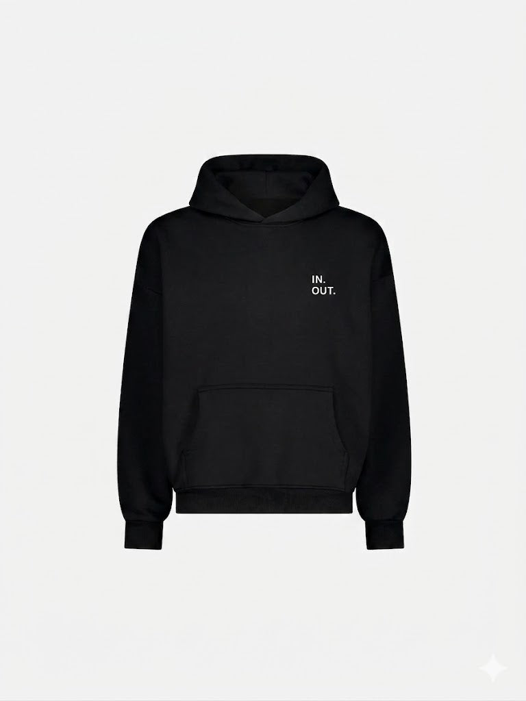 NWAR HOODIE LONG SLEEVE " IN.OUT. "